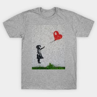 Girl with baloon T-Shirt